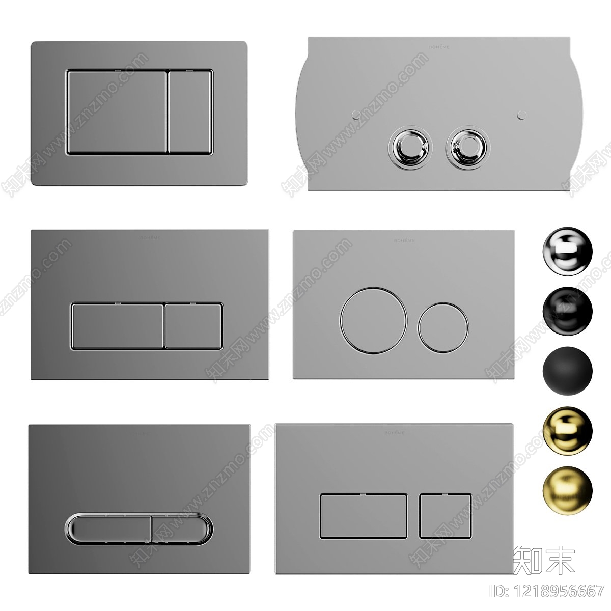 极简主义开关3D模型下载【ID:1218956667】