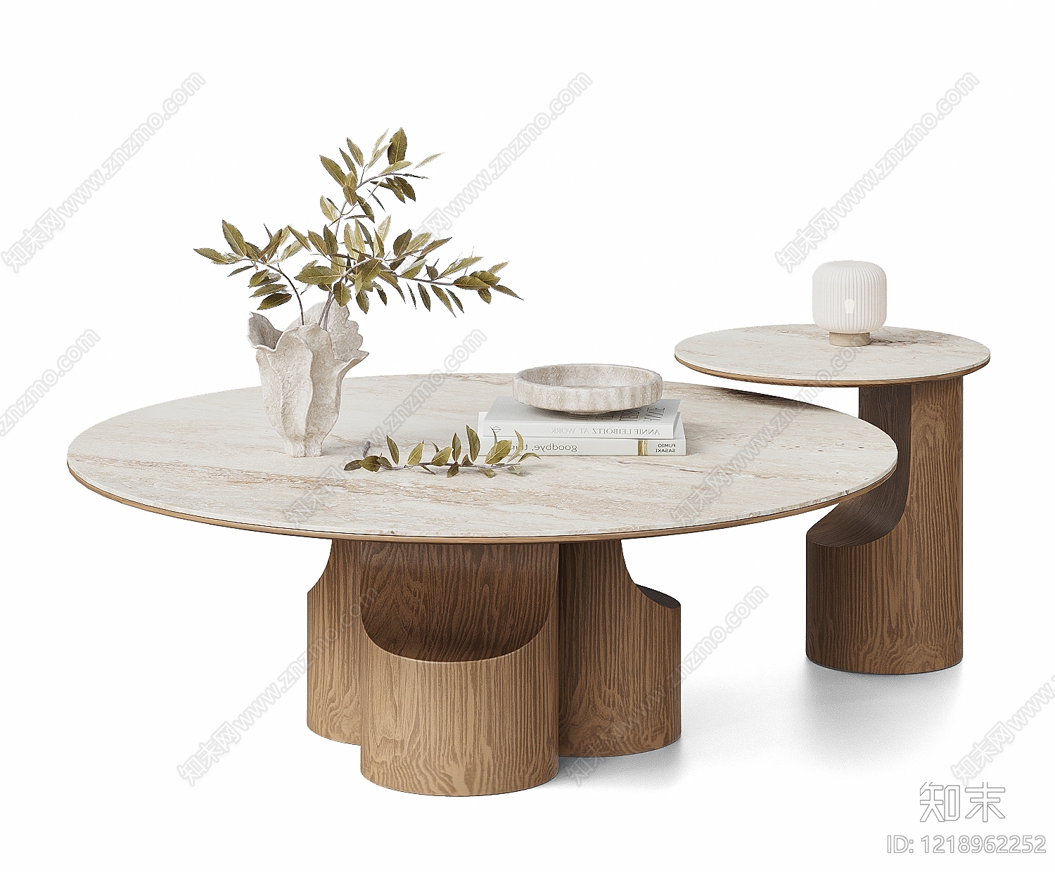 侘寂茶几SU模型下载【ID:1218962252】