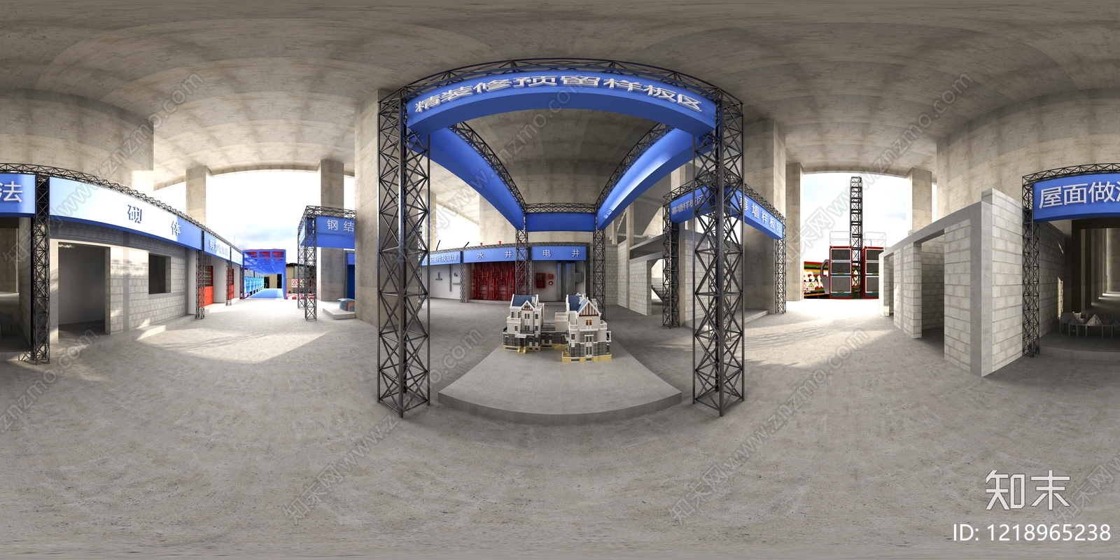 现代主义其他展厅3D模型下载【ID:1218965238】