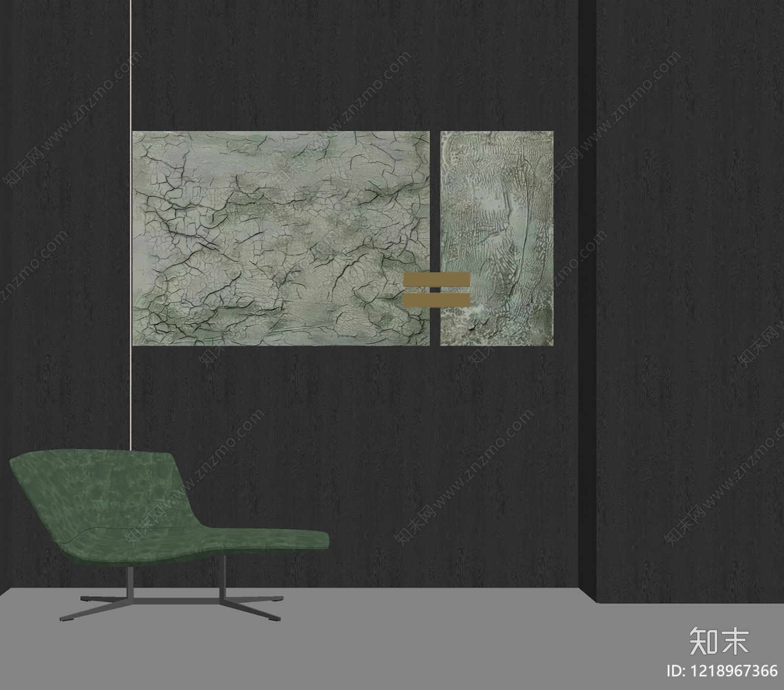 意式极简挂画SU模型下载【ID:1218967366】