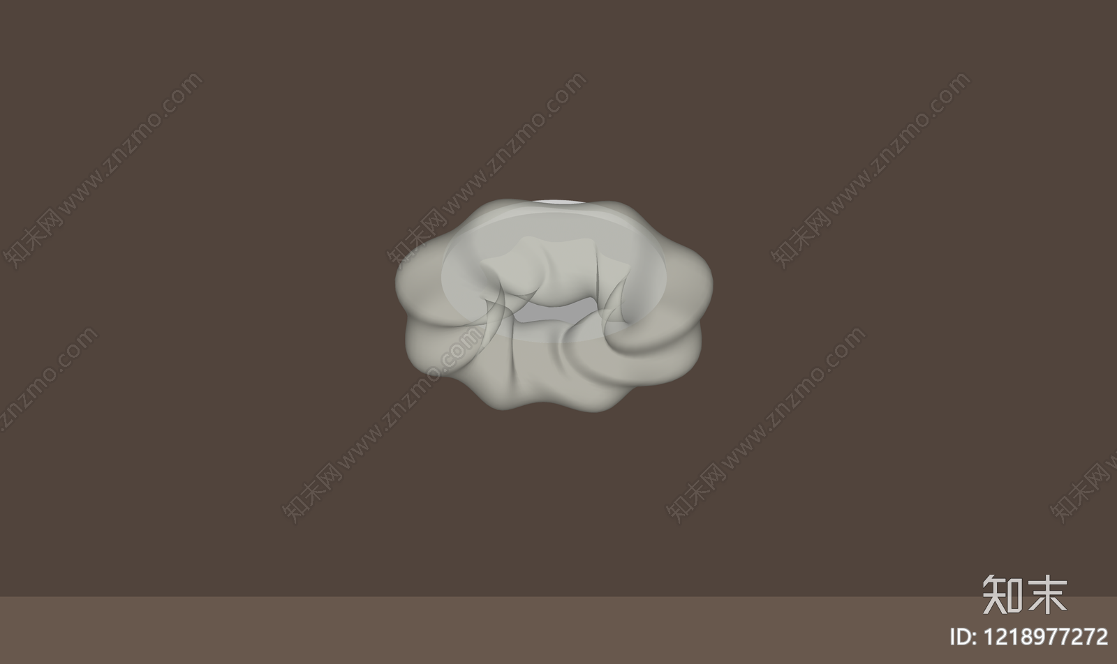 奶油风吸顶灯SU模型下载【ID:1218977272】