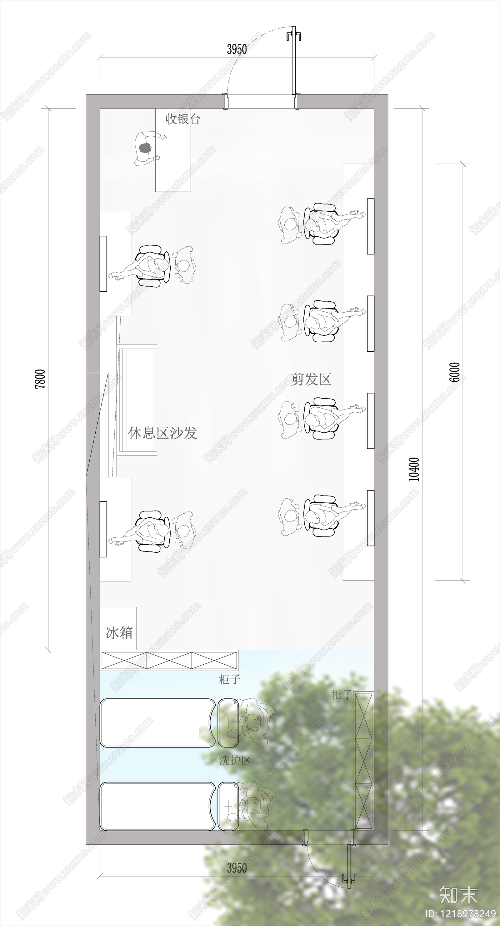 其他商业空间cad施工图下载【ID:1218978249】