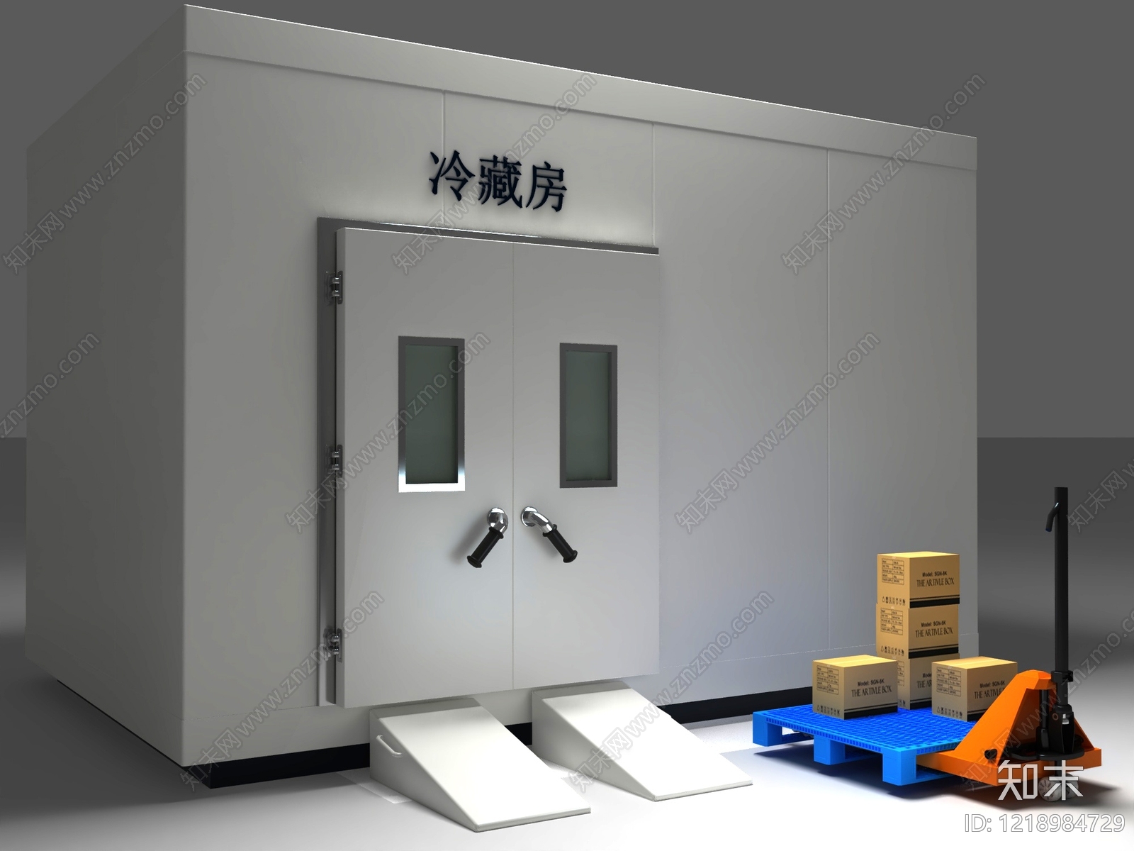 极简主义冷库3D模型下载【ID:1218984729】