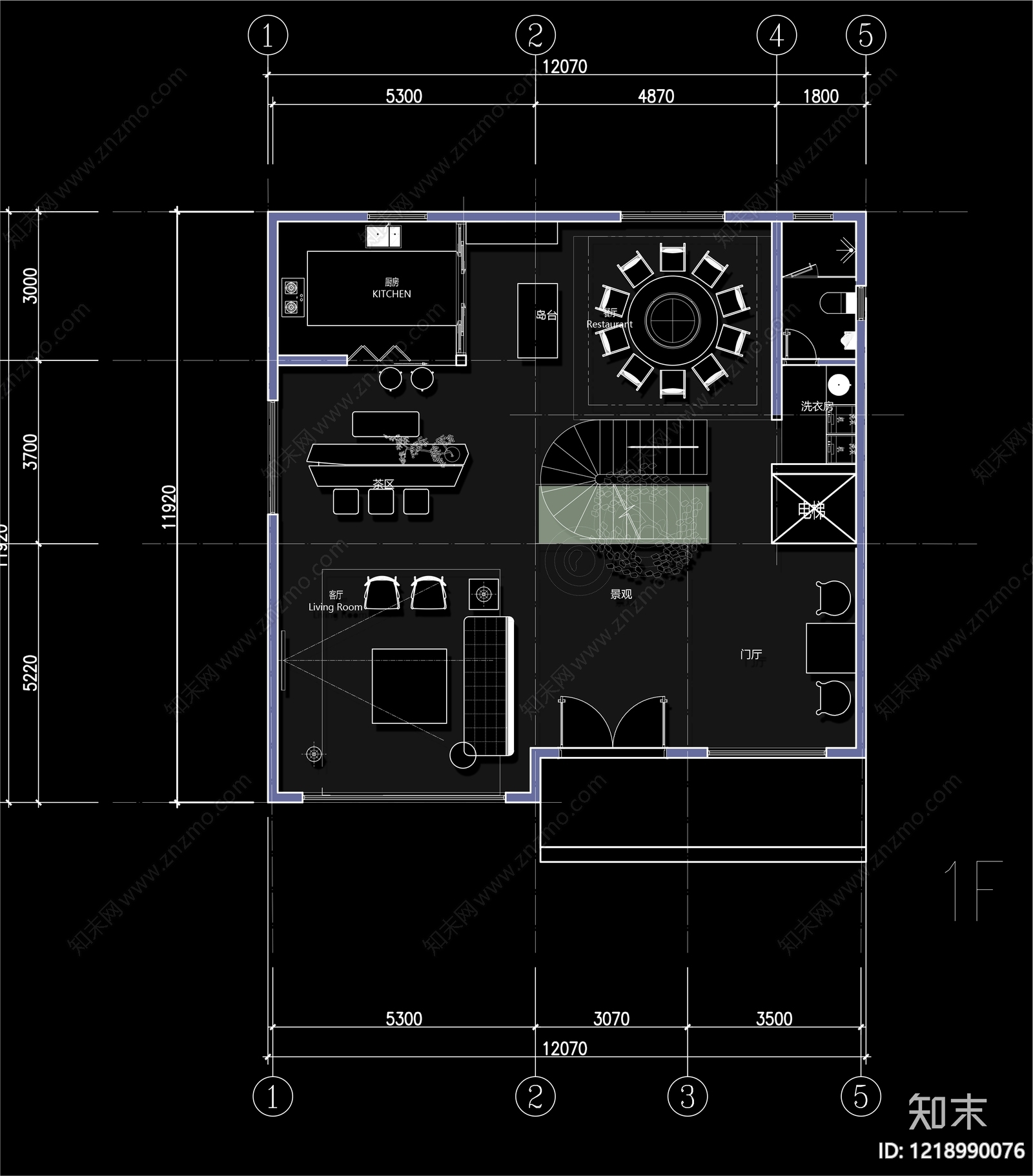 建筑平面布置图CAD图纸