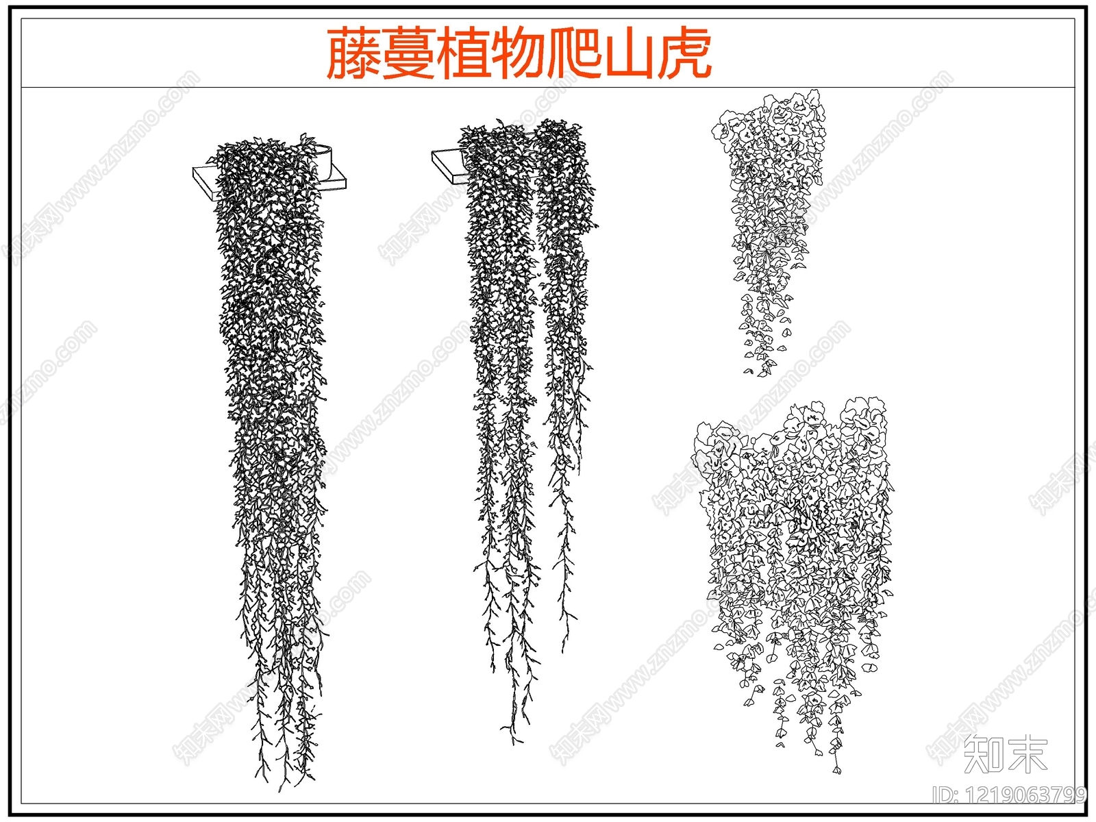 绿植CAD图纸