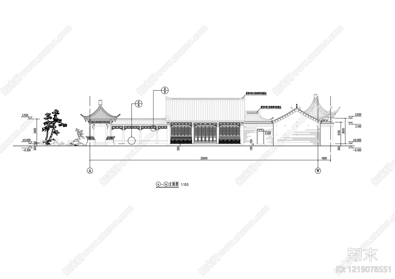 亭子CAD图纸