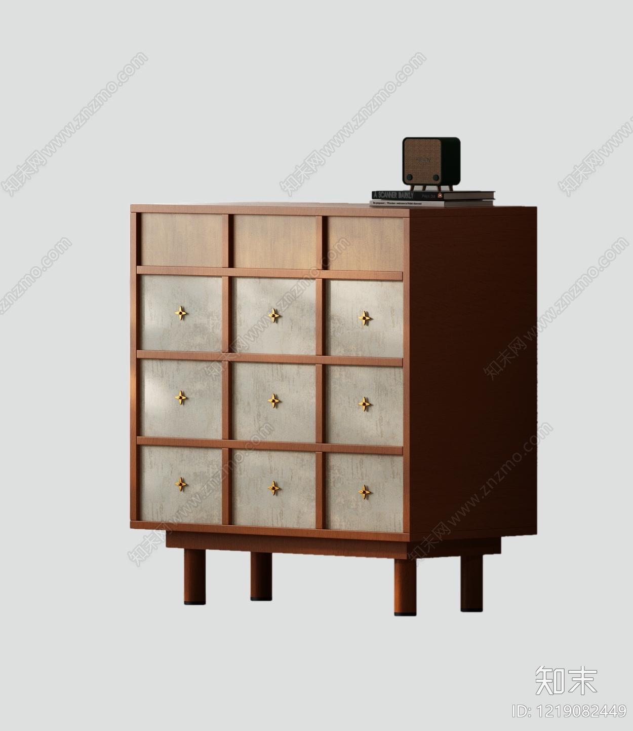 中古风斗柜3D模型下载【ID:1219082449】