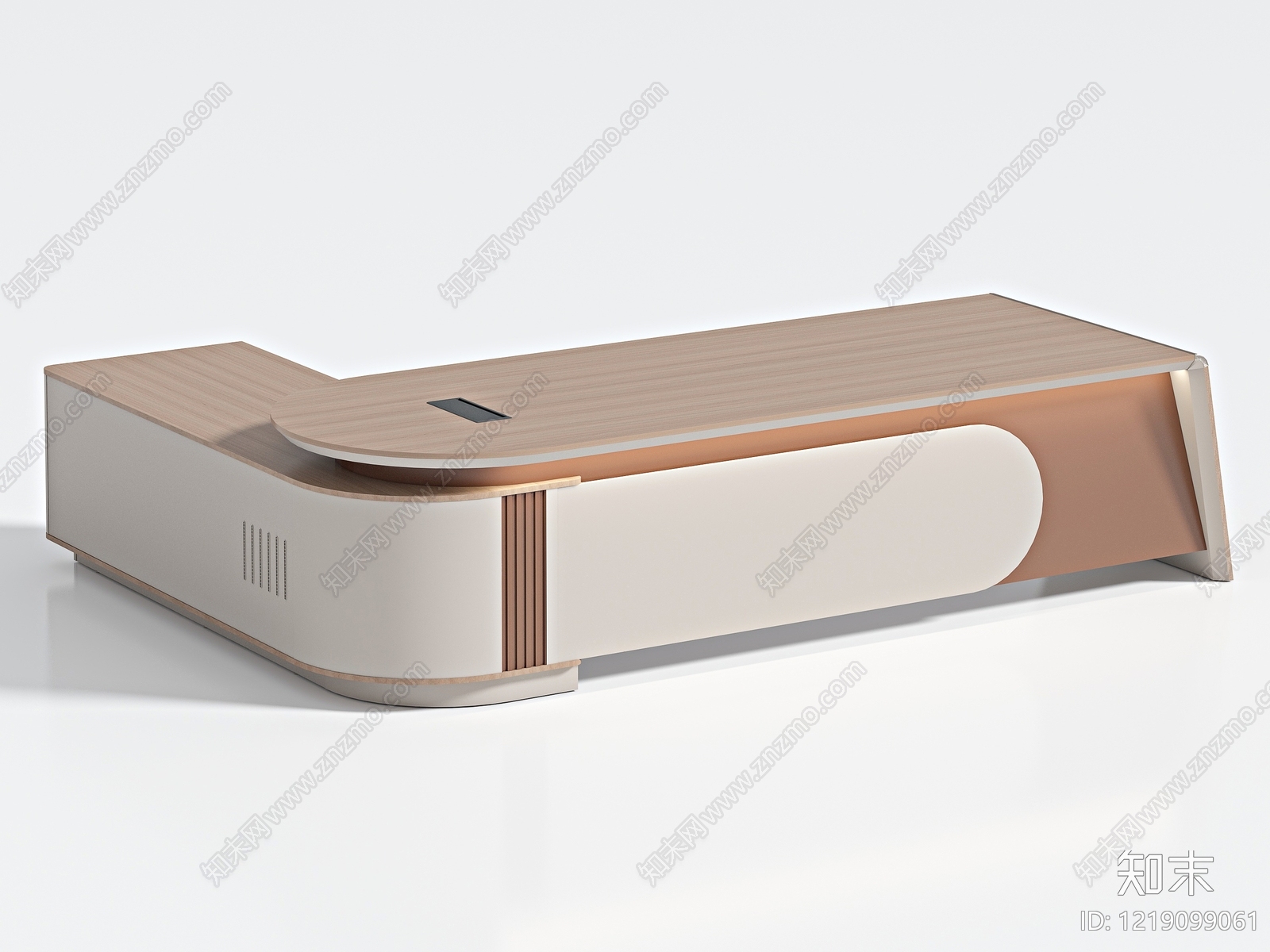 现代简约办公桌3D模型下载【ID:1219099061】