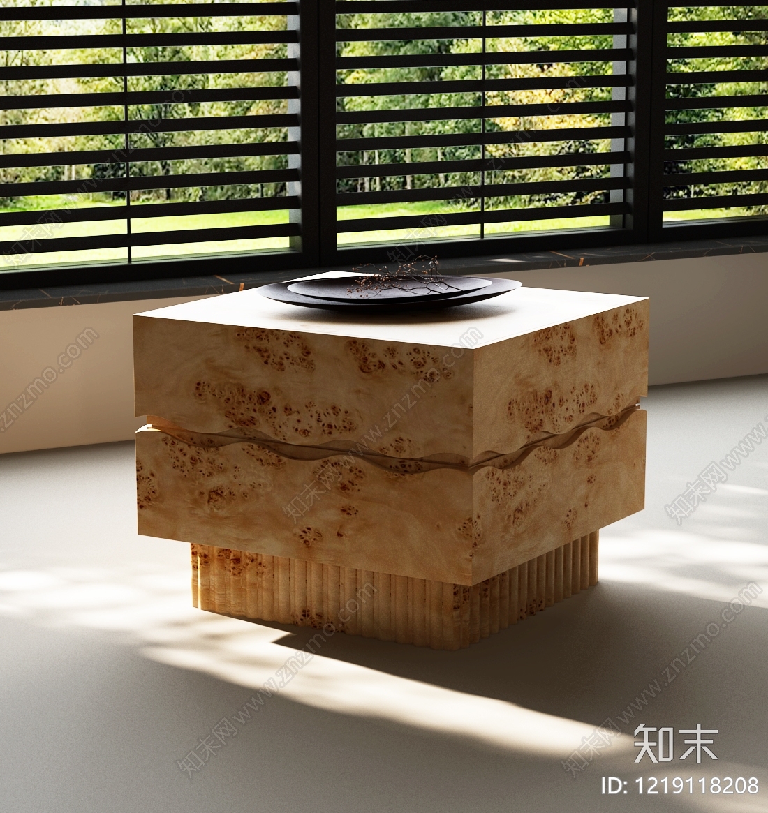 侘寂茶几3D模型下载【ID:1219118208】