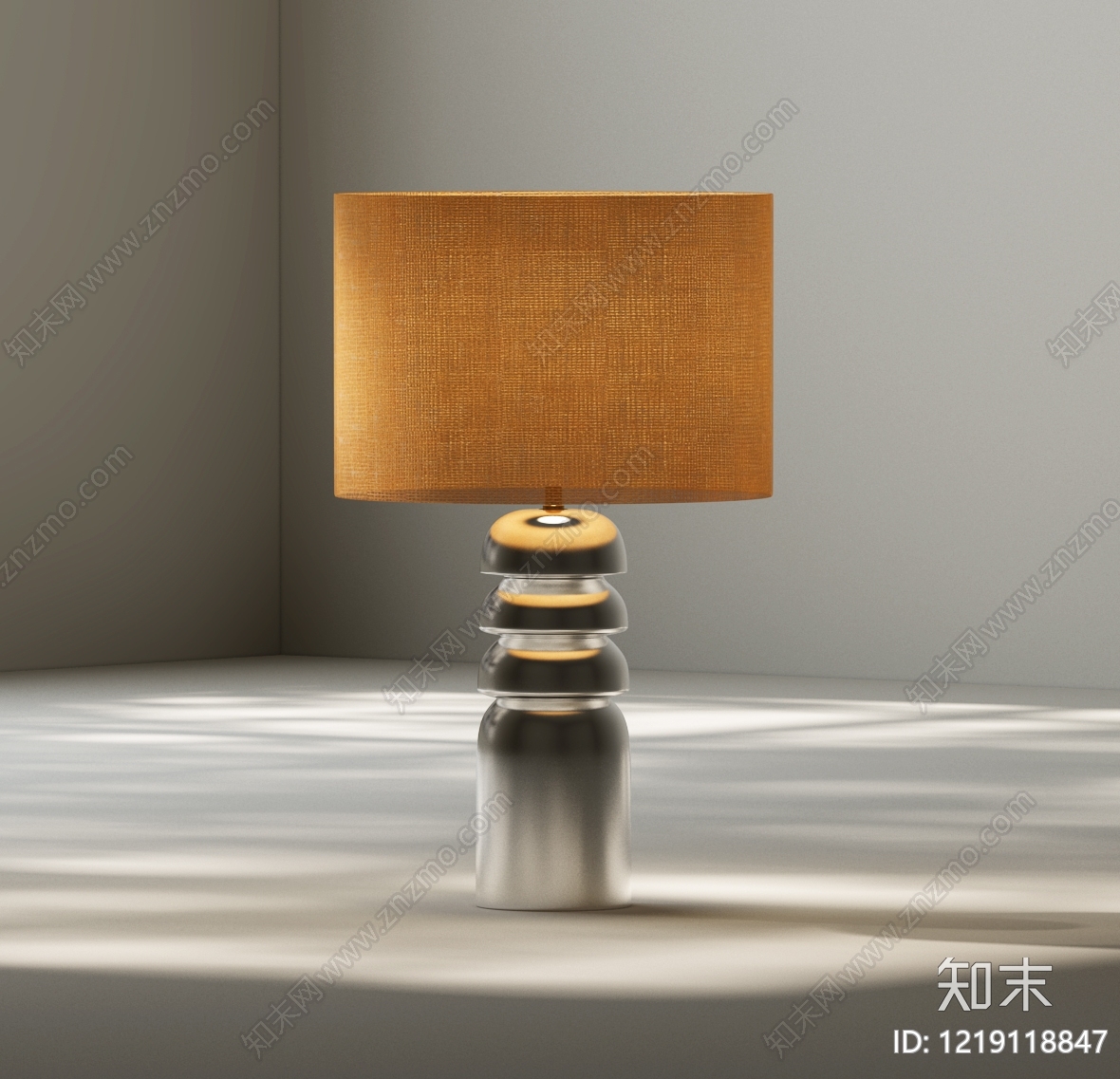 现代简约台灯3D模型下载【ID:1219118847】