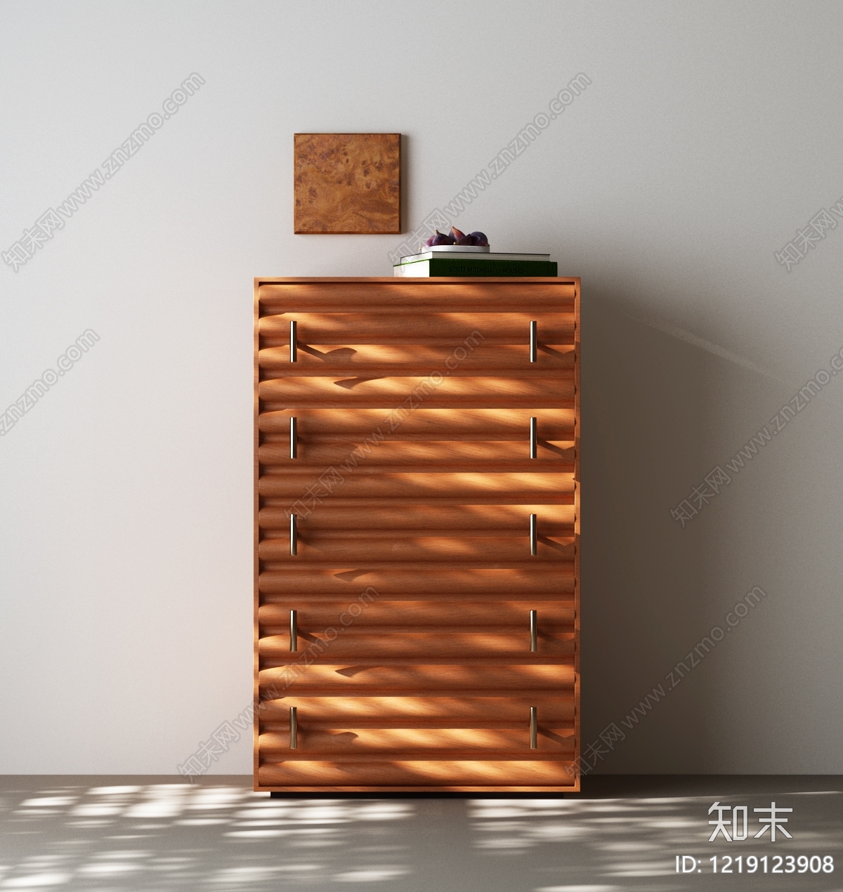 极简斗柜3D模型下载【ID:1219123908】