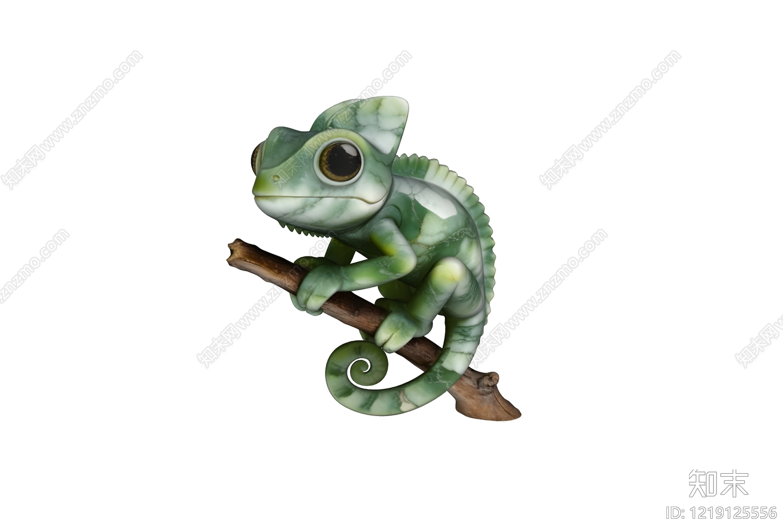 新中式雕塑摆件SU模型下载【ID:1219125556】