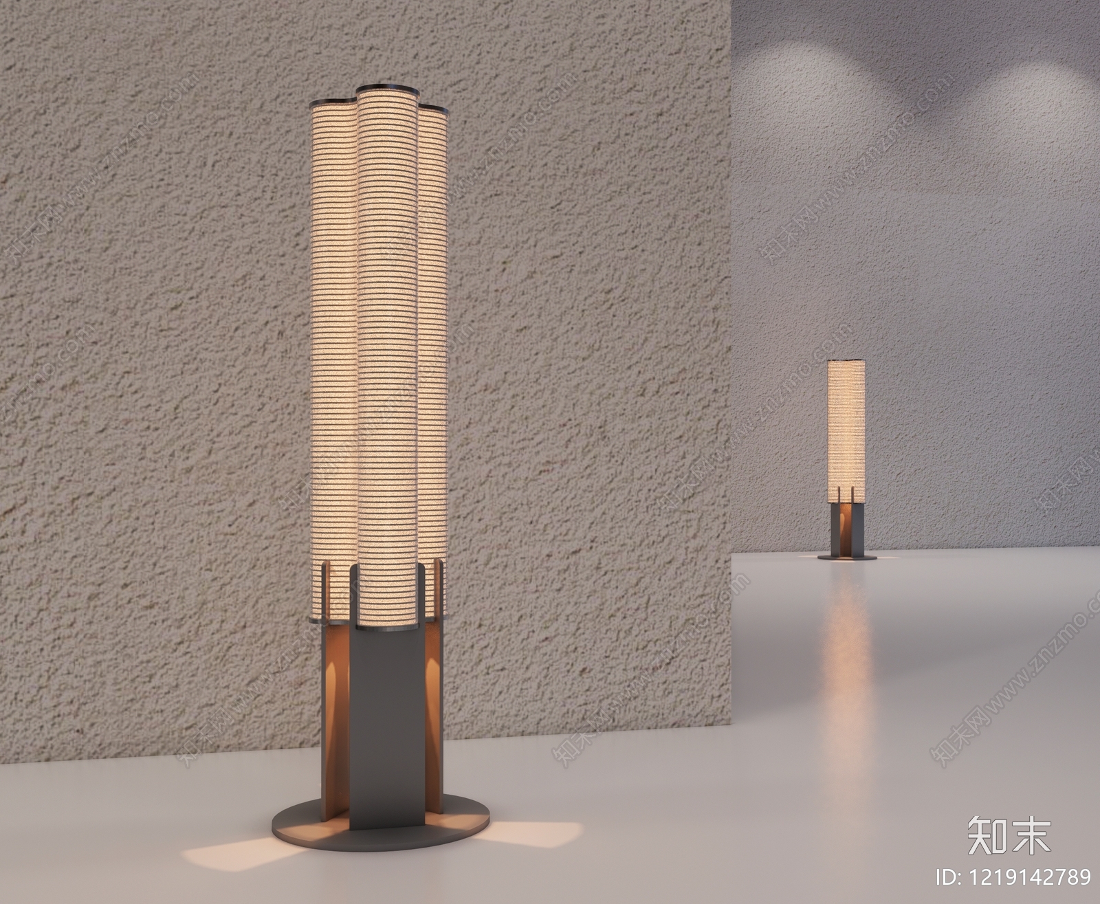 极简主义落地灯3D模型下载【ID:1219142789】