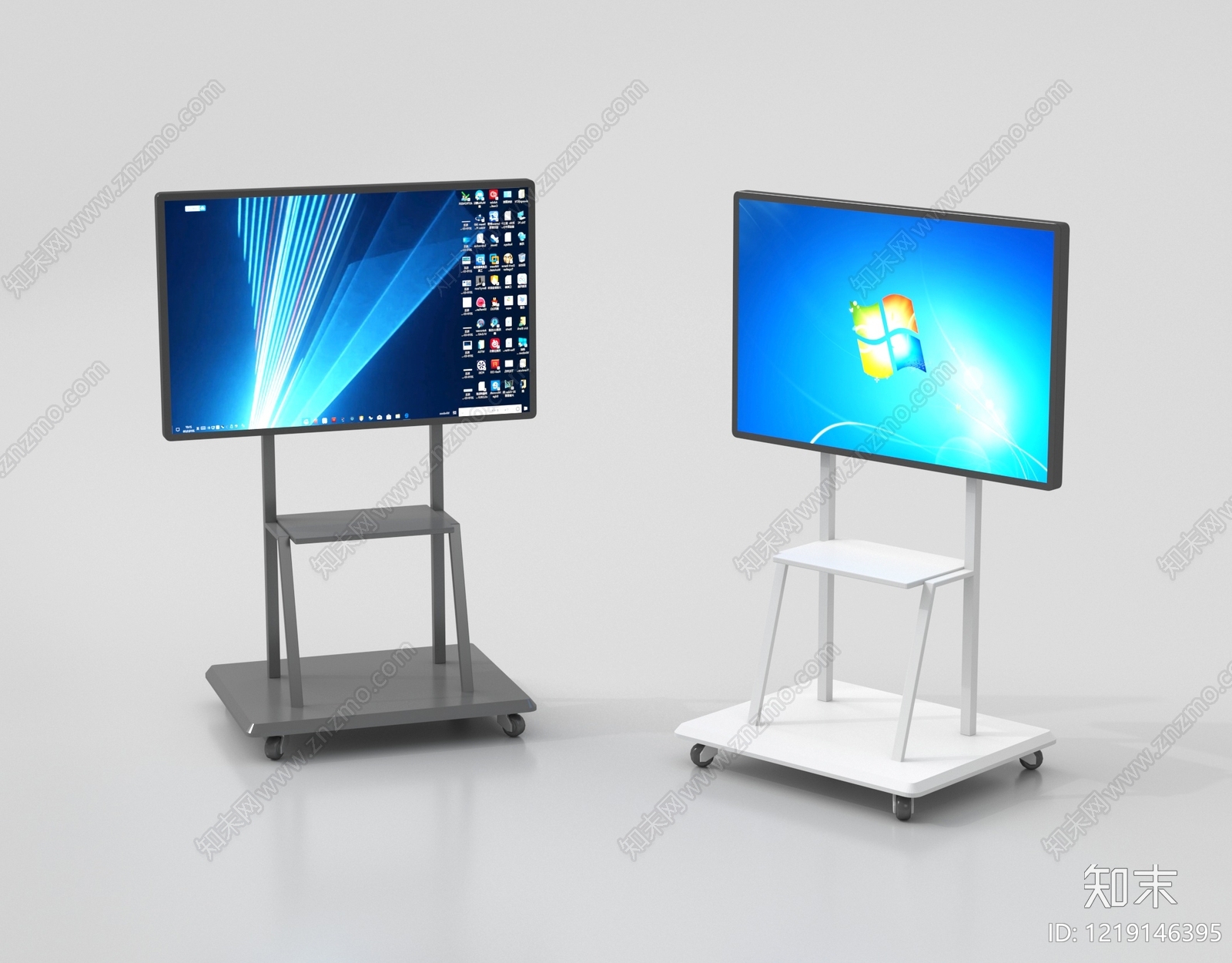 现代简约电视3D模型下载【ID:1219146395】