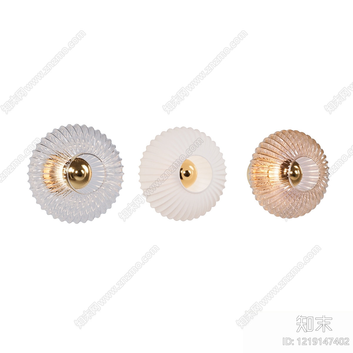 奶油风灯具组合3D模型下载【ID:1219147402】