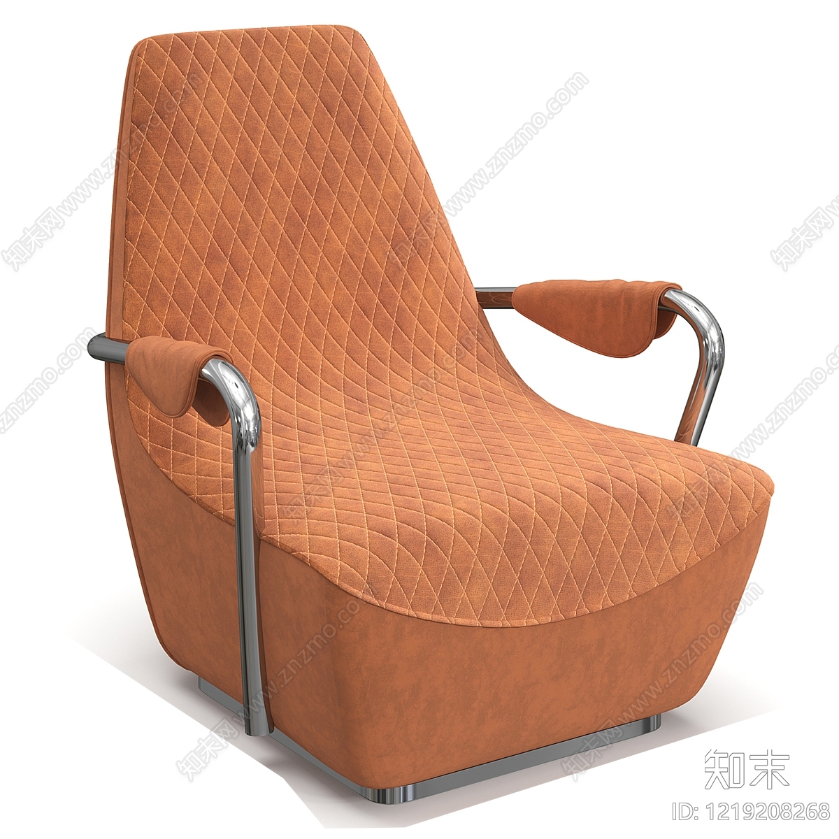 现代简约休闲椅3D模型下载【ID:1219208268】