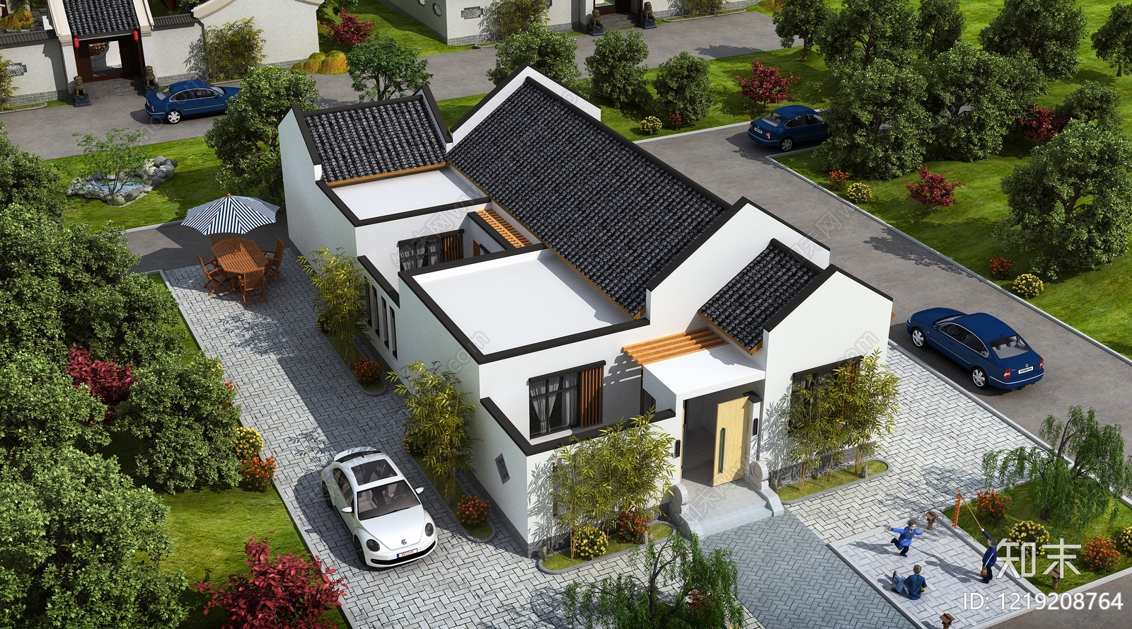 别墅建筑cad施工图下载【ID:1219208764】