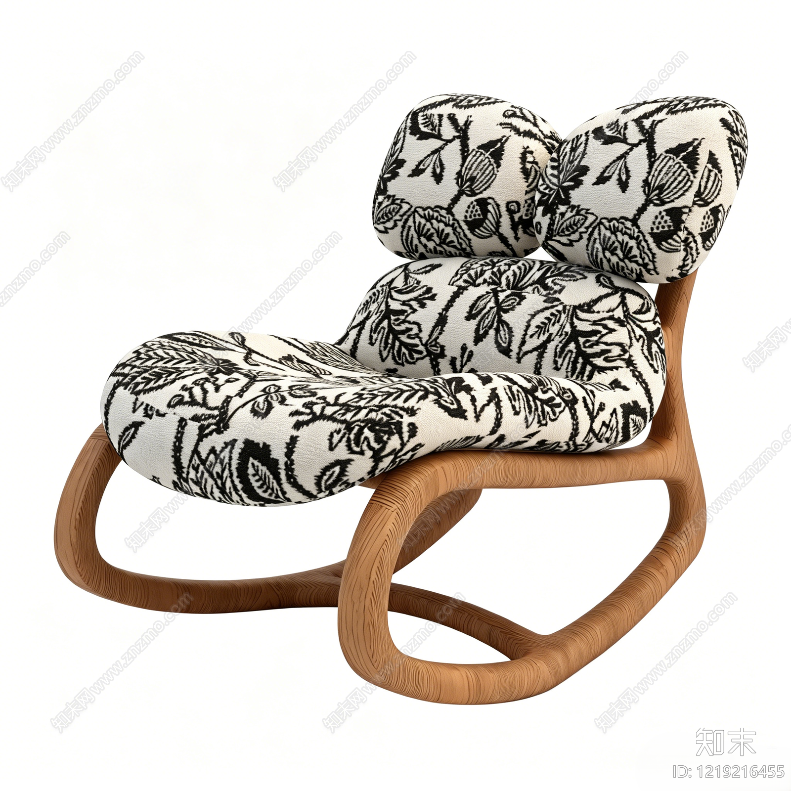中古风摇椅SU模型下载【ID:1219216455】