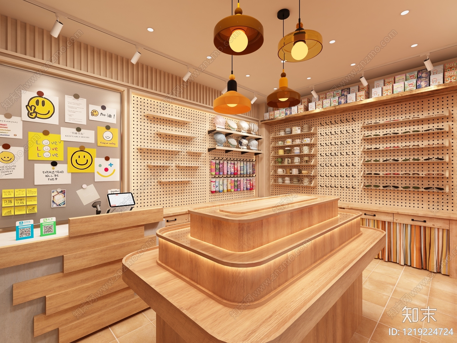 日式玩具礼品店3D模型下载【ID:1219224724】