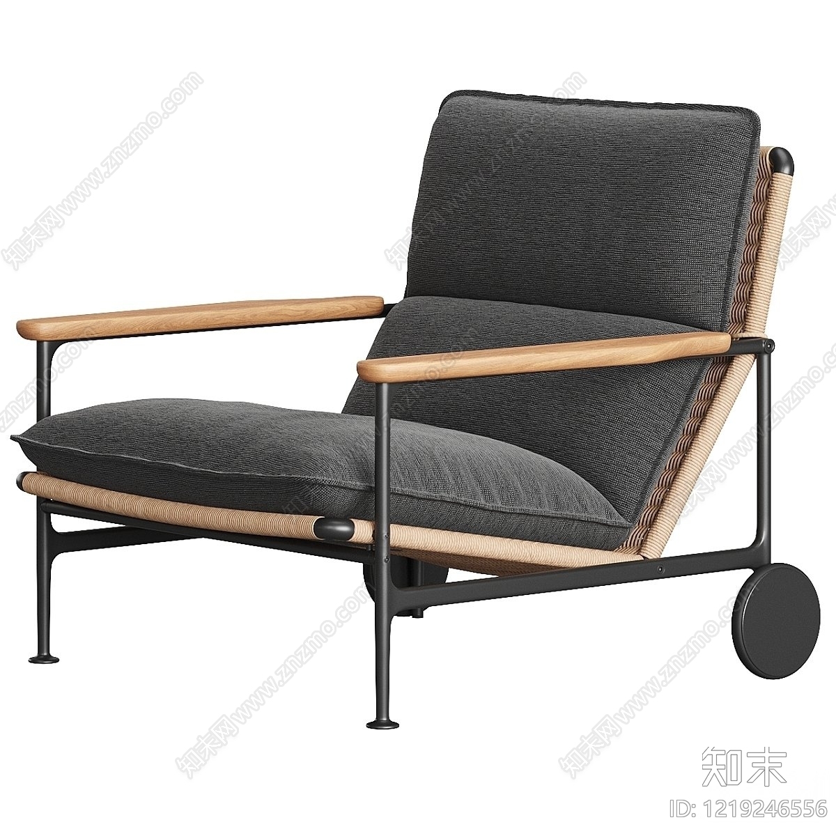 北欧风户外椅3D模型下载【ID:1219246556】