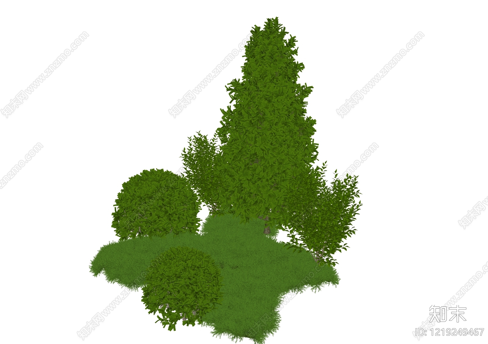 null植物组合SU模型下载【ID:1219249467】