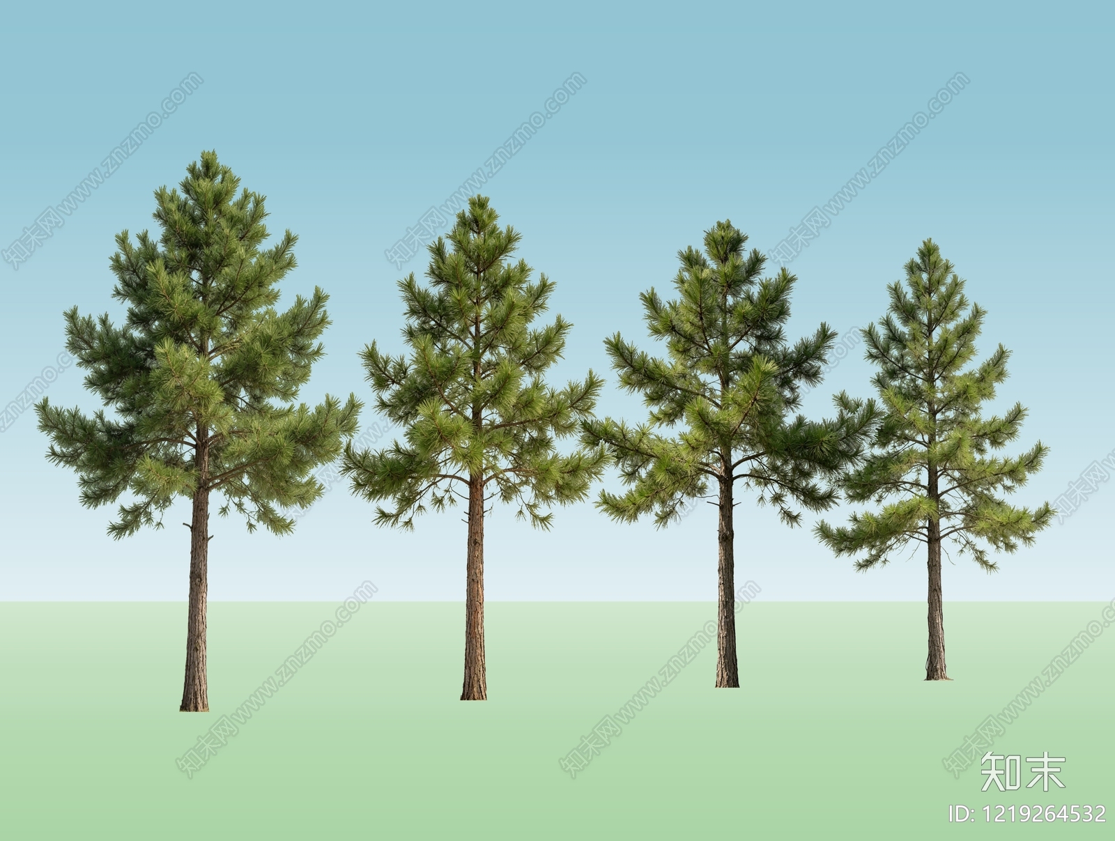乔木SU模型下载【ID:1219264532】