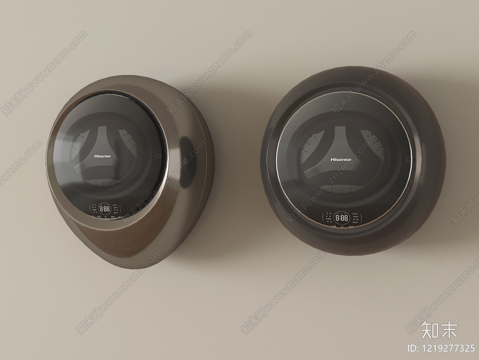 极简洗衣机3D模型下载【ID:1219277325】