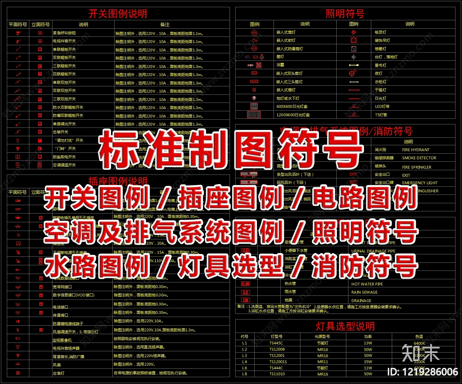 综合制图规范CAD图纸