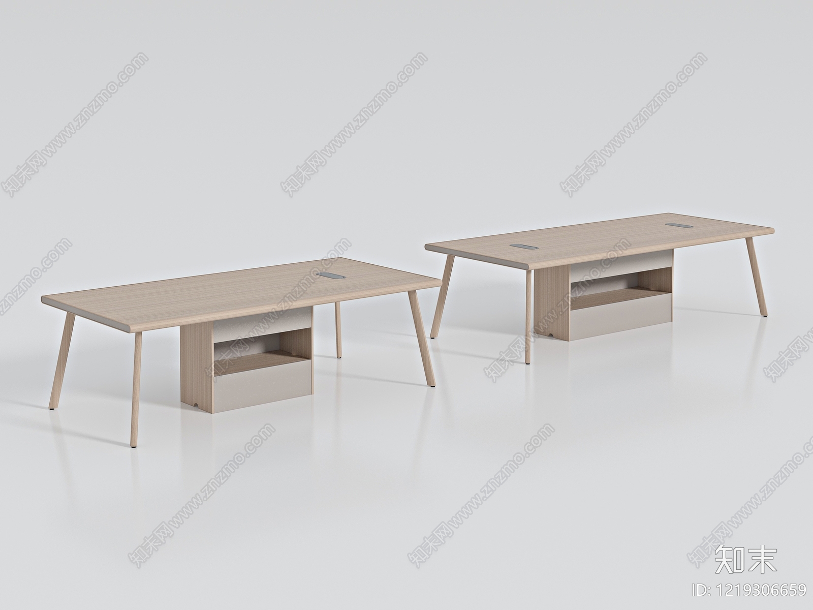 北欧办公桌3D模型下载【ID:1219306659】