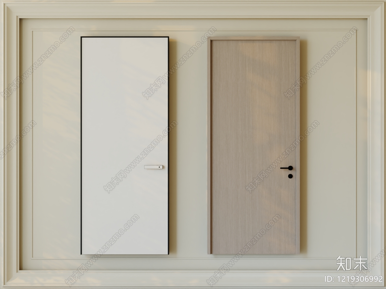 现代单开门SU模型下载【ID:1219306992】