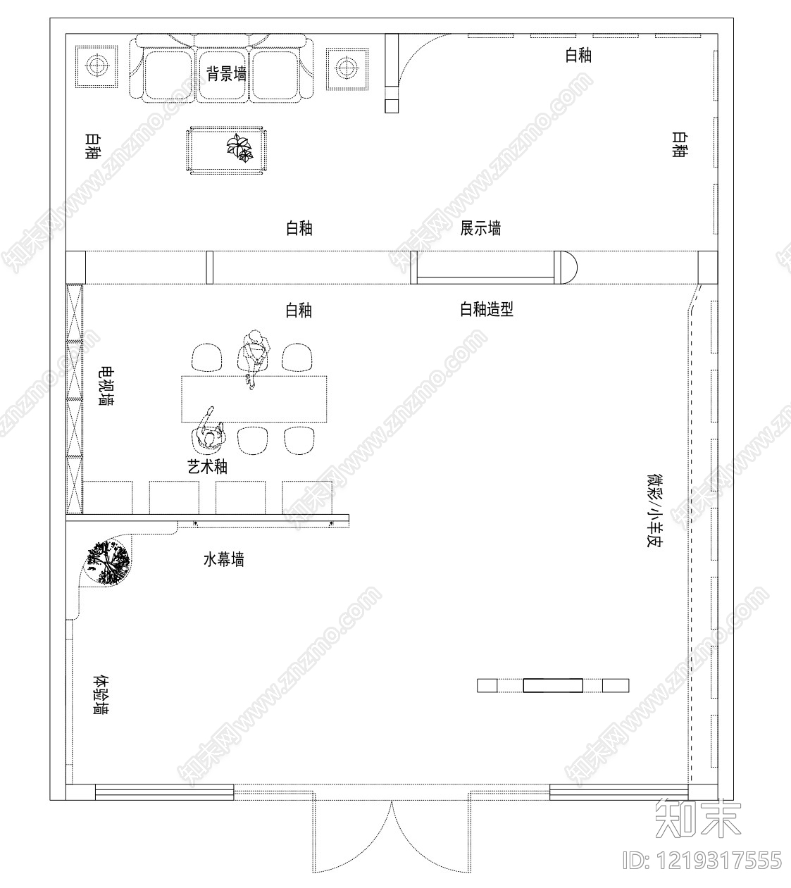 其他商业空间CAD图纸