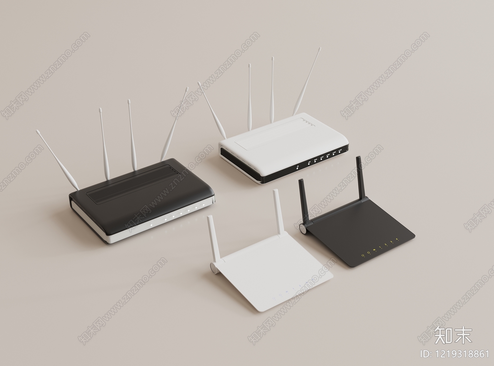 极简主义办公用品3D模型下载【ID:1219318861】