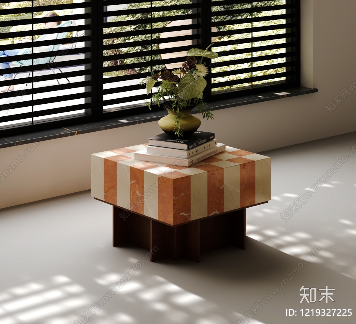 现代简约茶几SU模型下载【ID:1219327225】