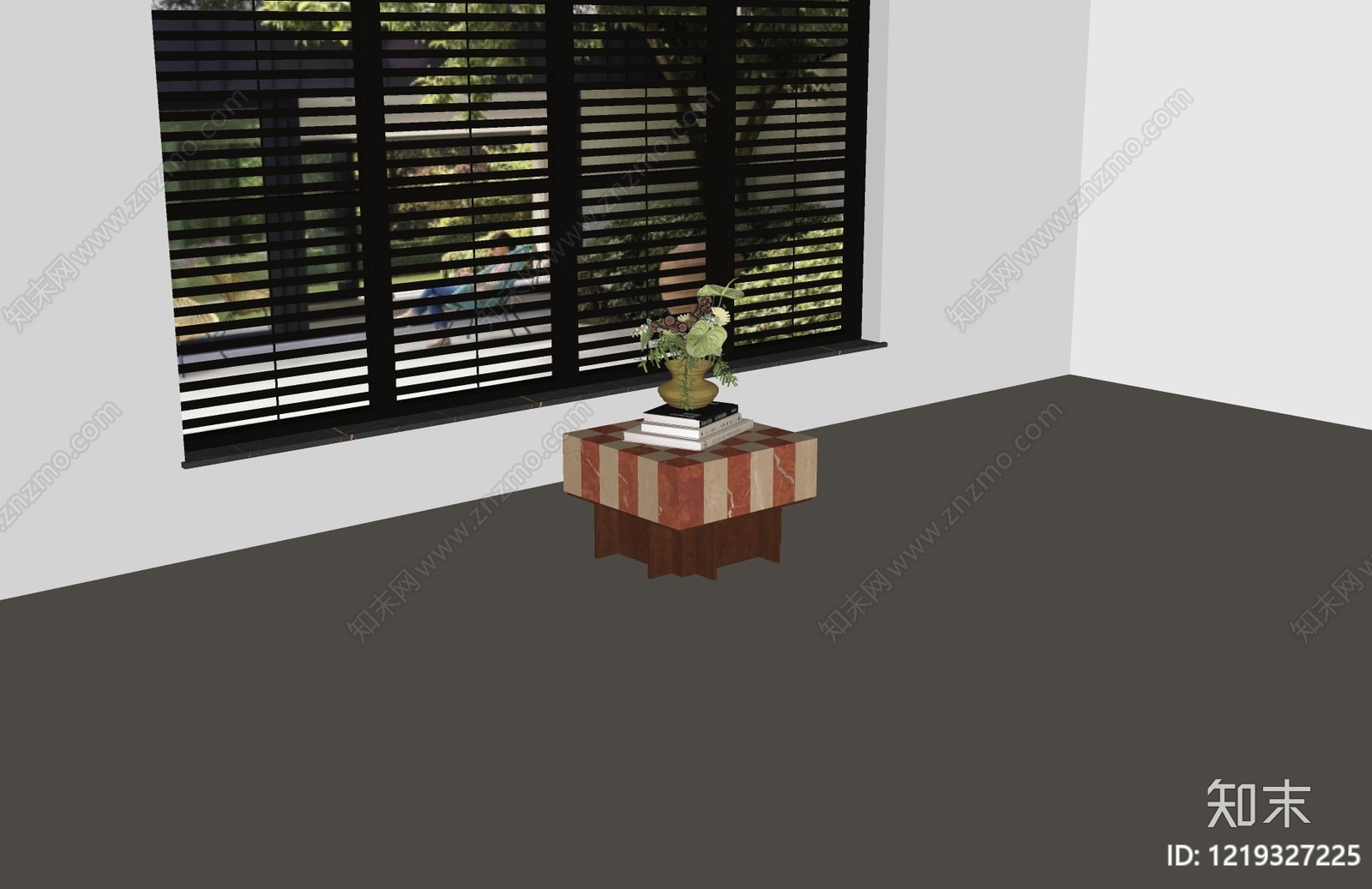 现代简约茶几SU模型下载【ID:1219327225】