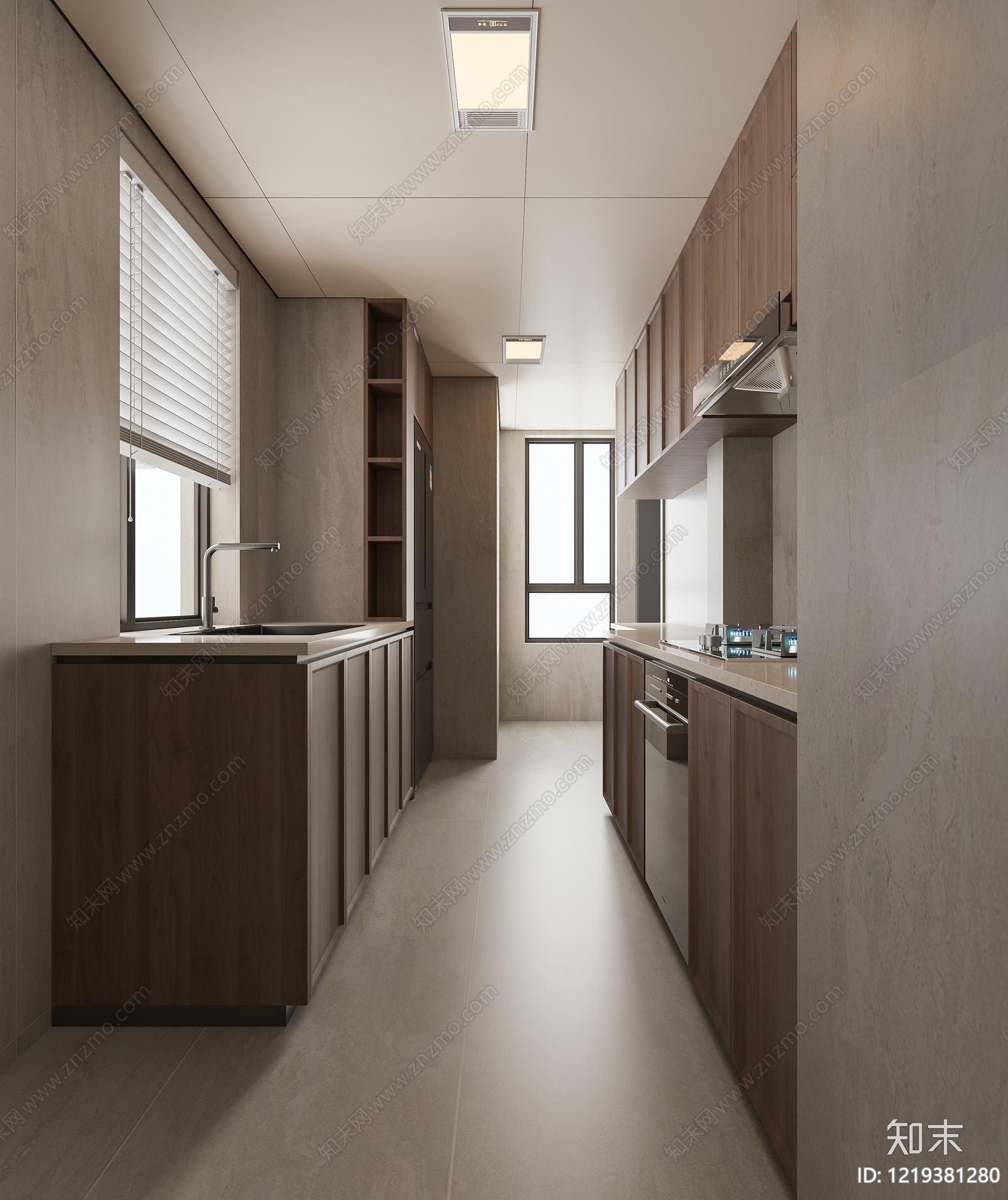 现代简约家居客厅3D模型下载【ID:1219381280】