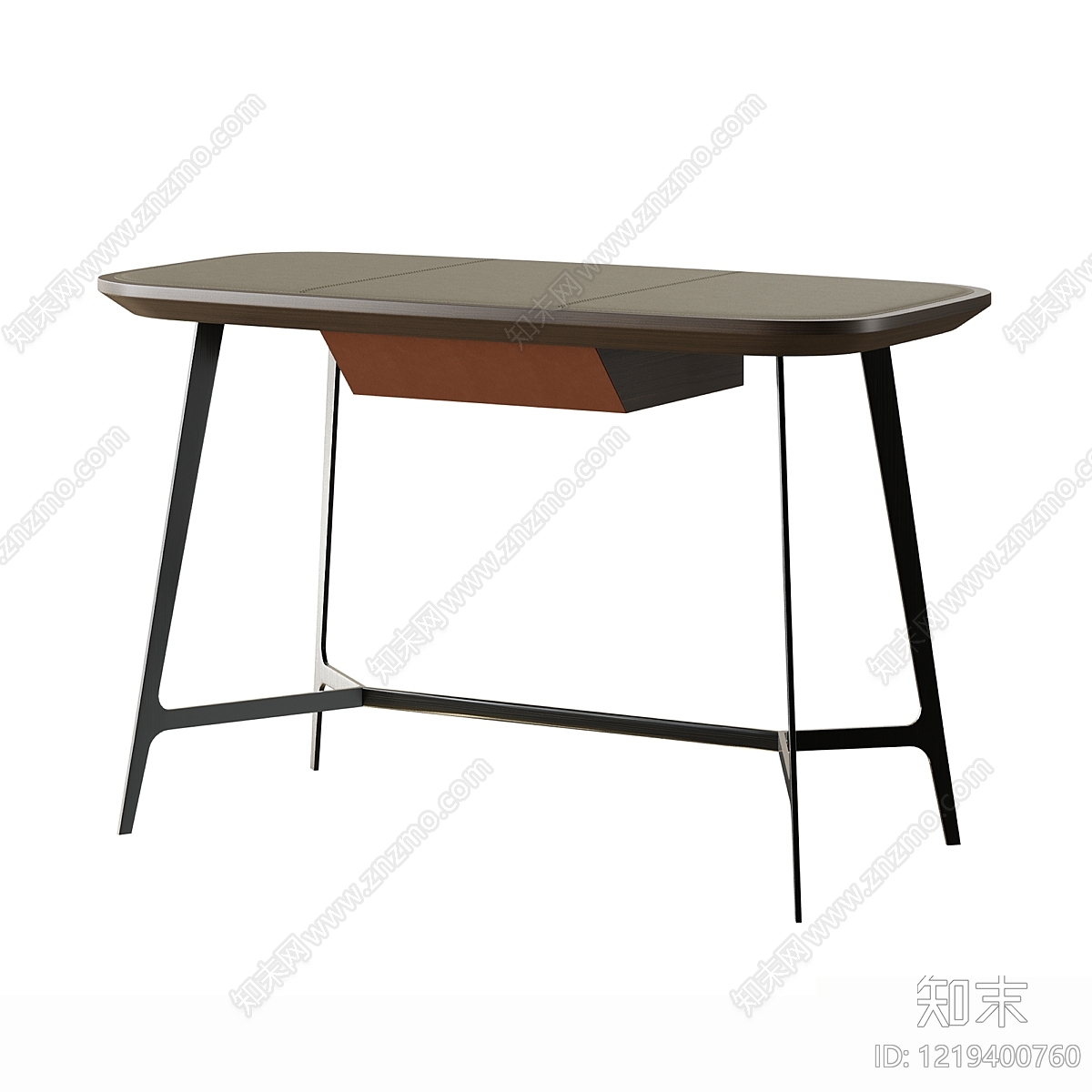 意式极简书桌3D模型下载【ID:1219400760】