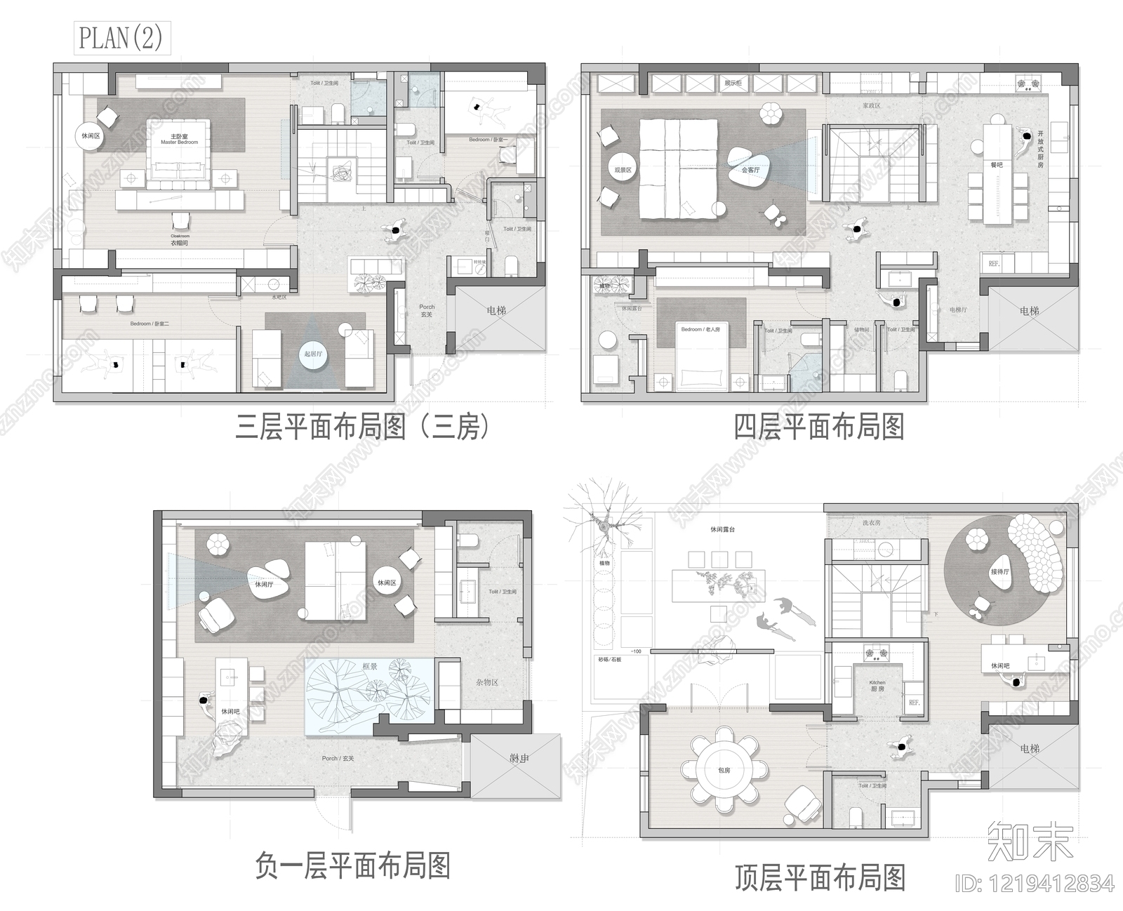 别墅cad施工图下载【ID:1219412834】
