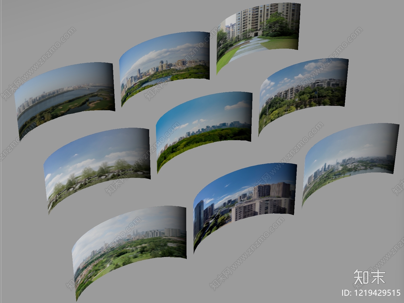 现代主义滨水景观SU模型下载【ID:1219429515】
