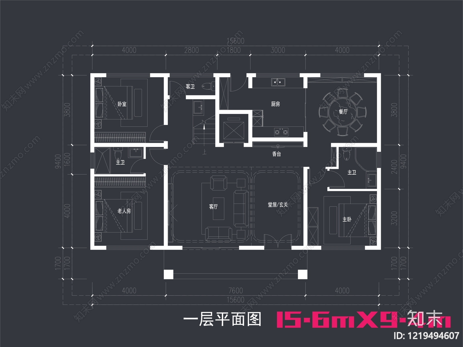 低层住宅CAD图纸