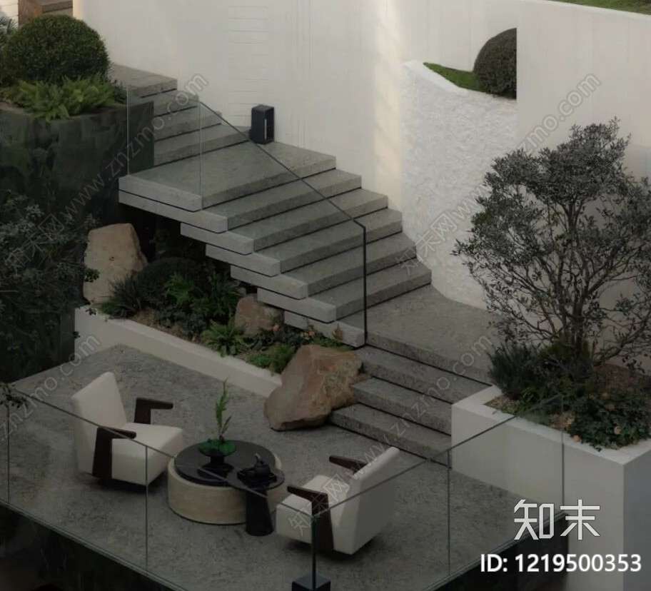 景观节点cad施工图下载【ID:1219500353】