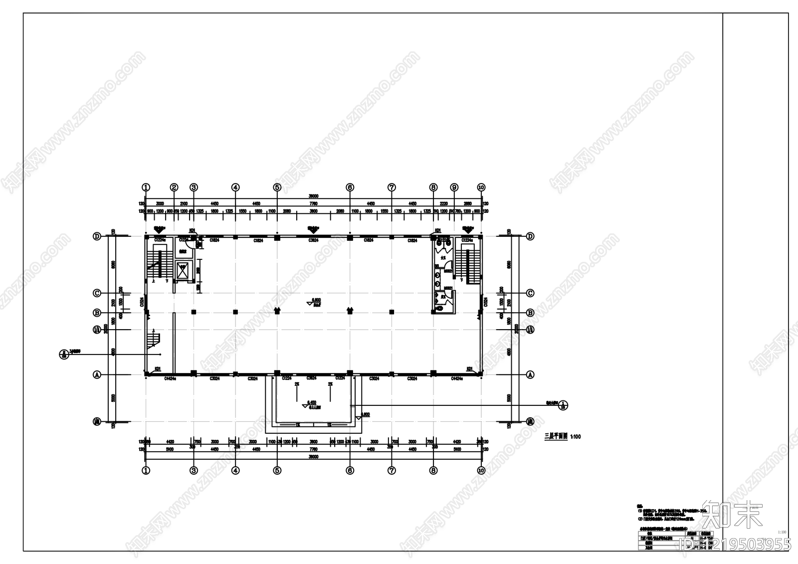 其他公共建筑cad施工图下载【ID:1219503955】