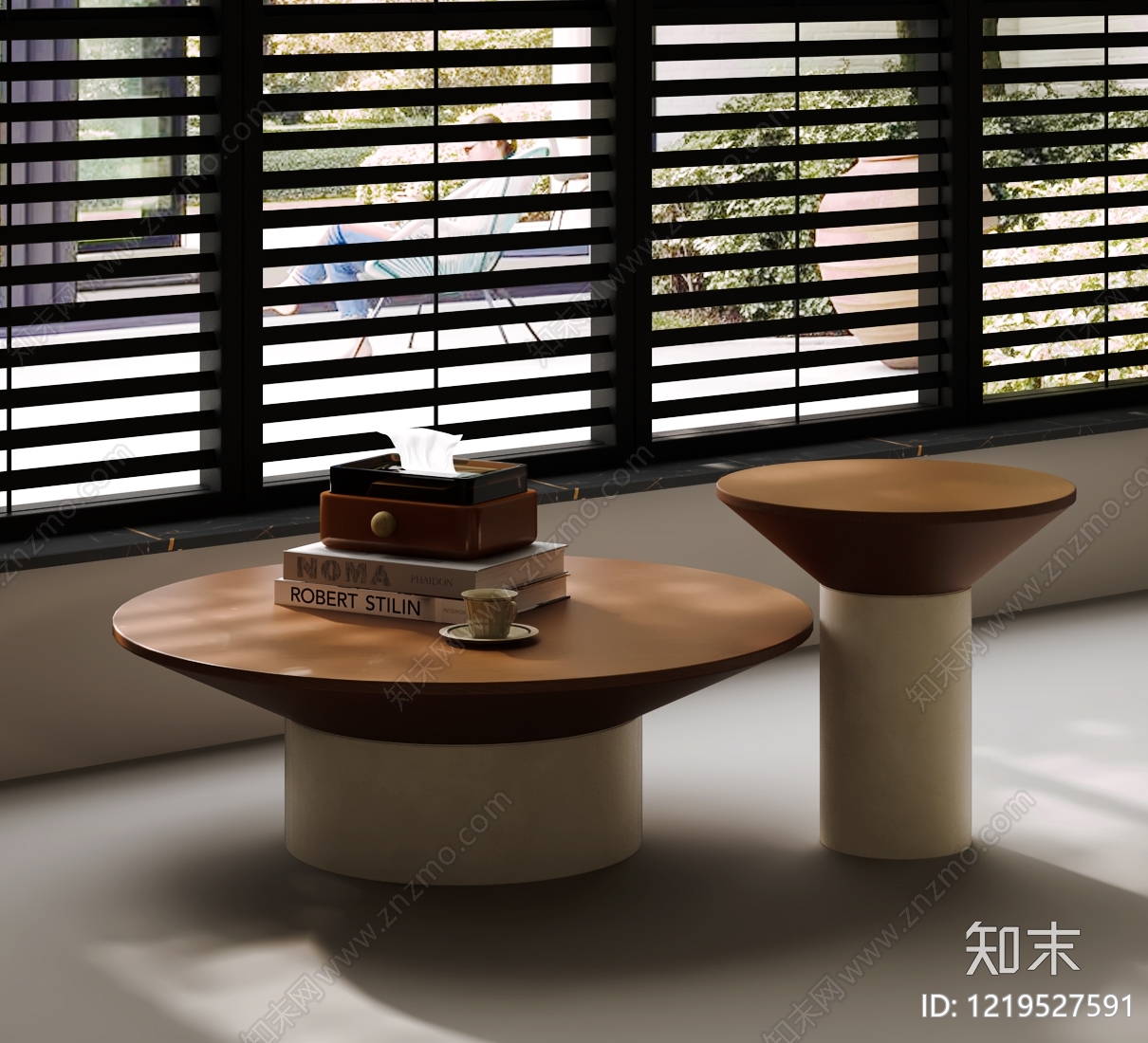 现代简约茶几SU模型下载【ID:1219527591】