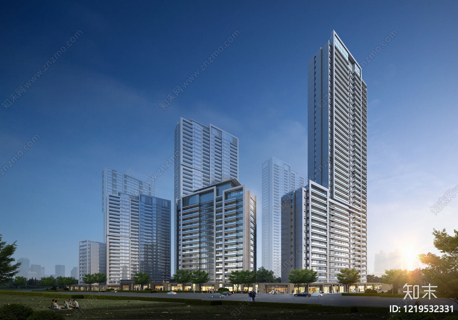 住宅楼建筑cad施工图下载【ID:1219532331】