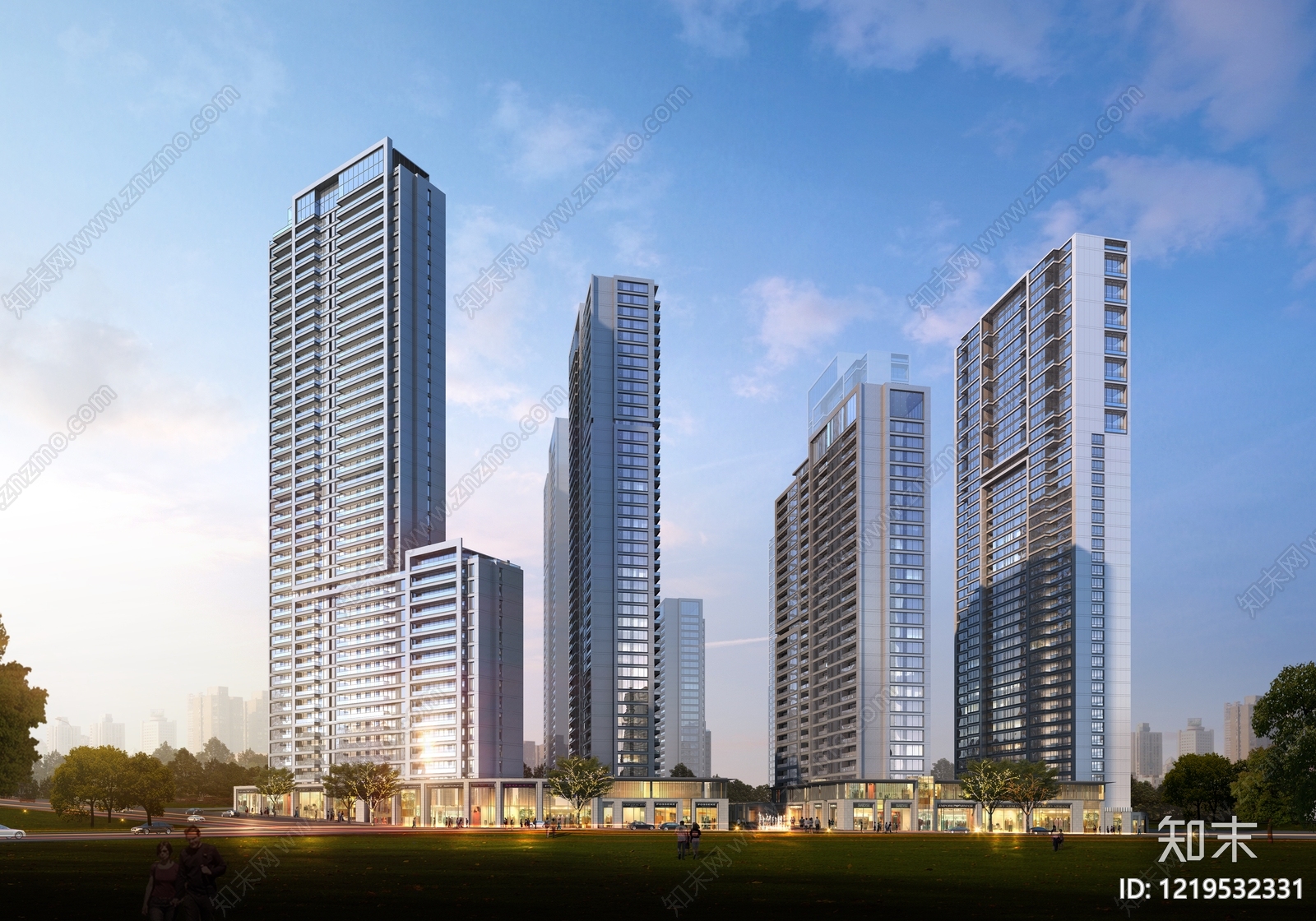 住宅楼建筑cad施工图下载【ID:1219532331】