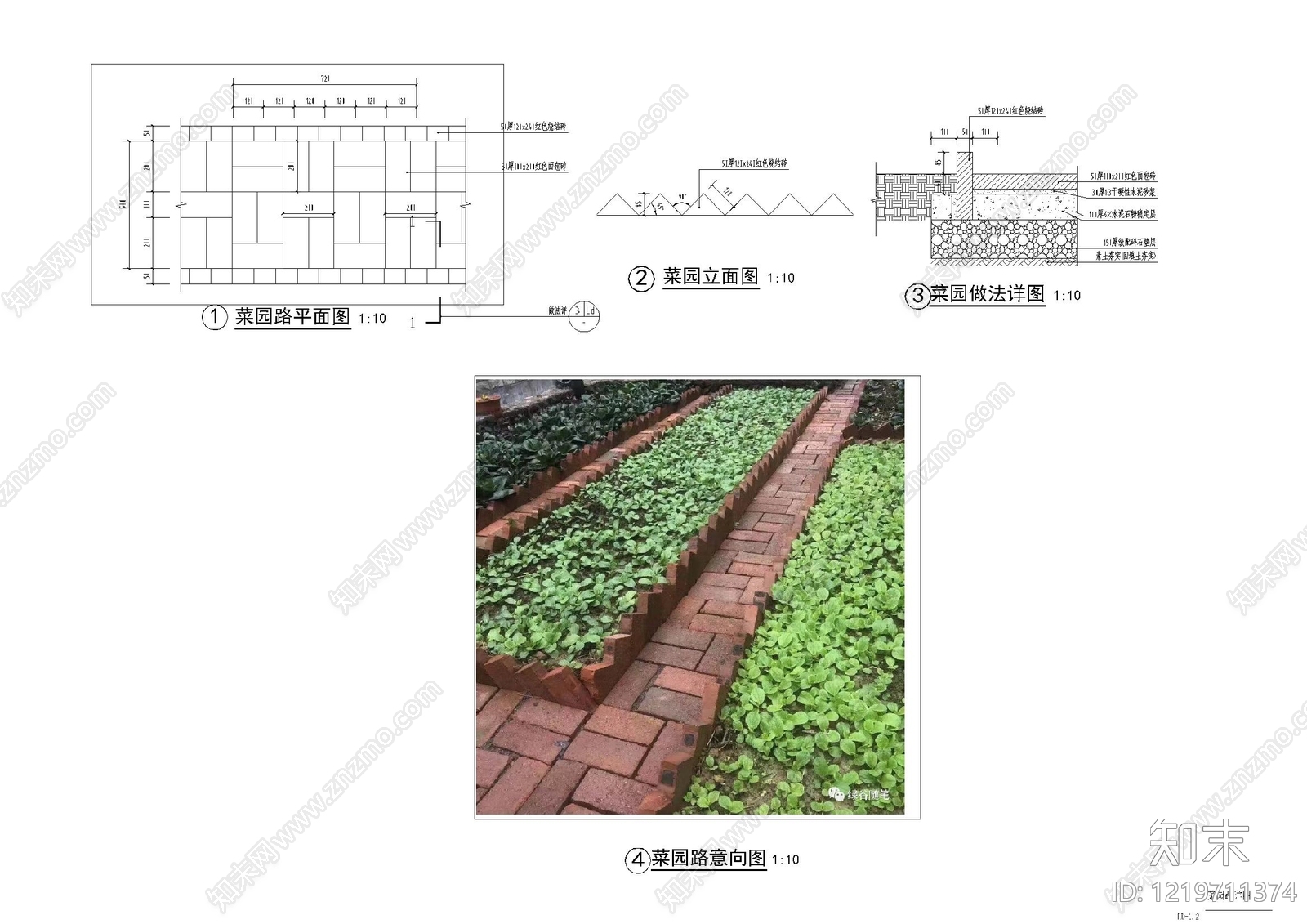 乡村振兴cad施工图下载【ID:1219711374】