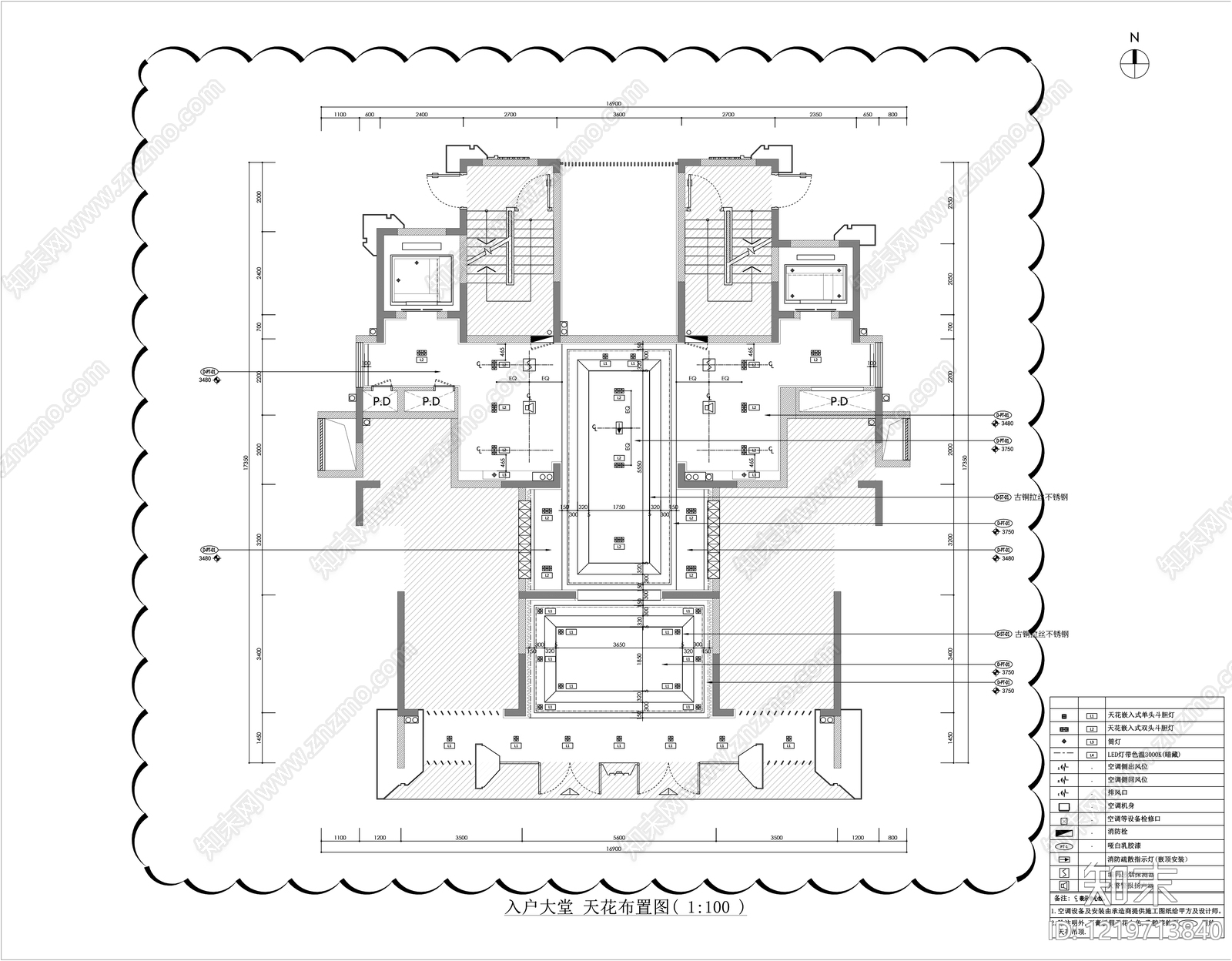 其他商业空间cad施工图下载【ID:1219713840】