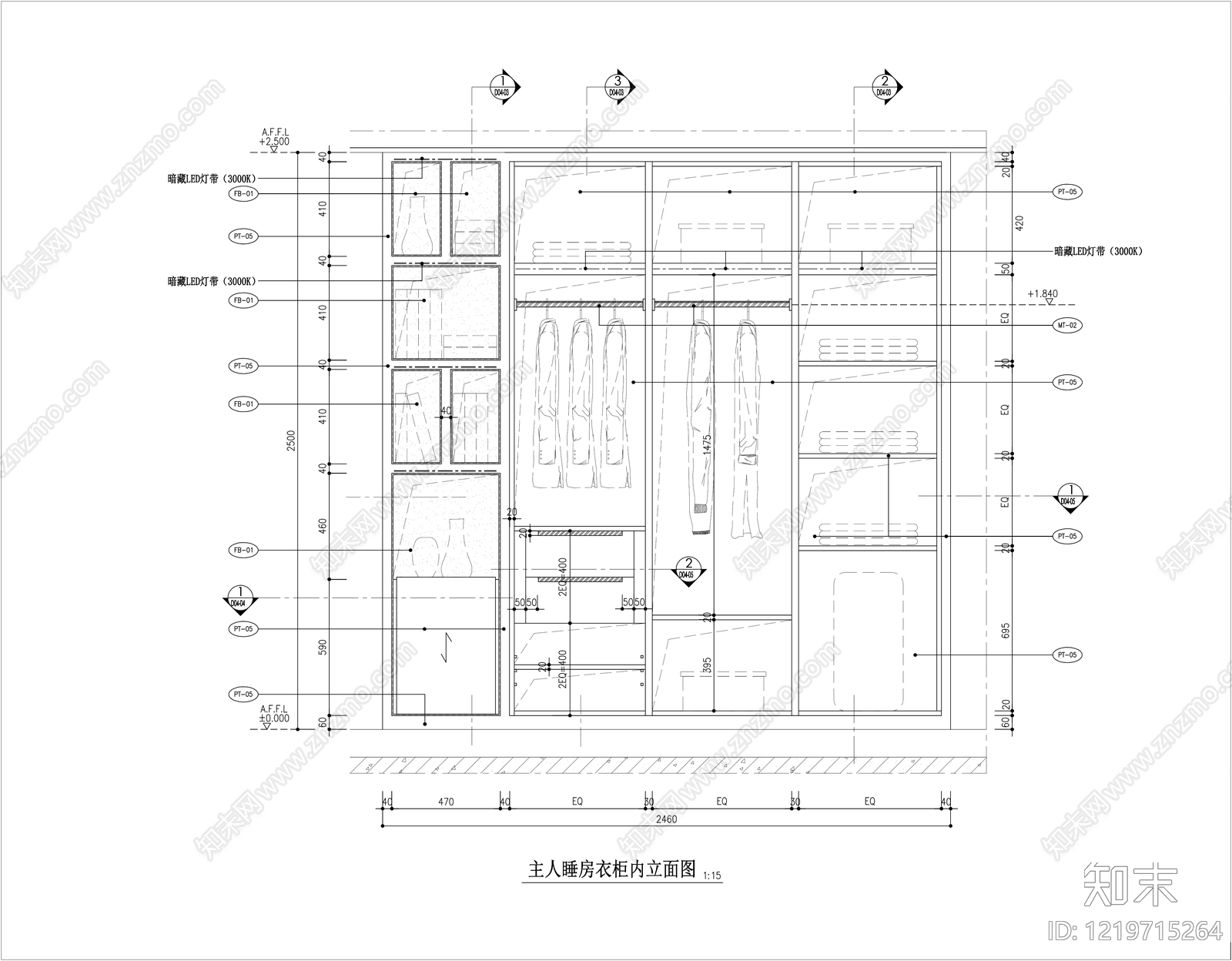 柜体节点cad施工图下载【ID:1219715264】