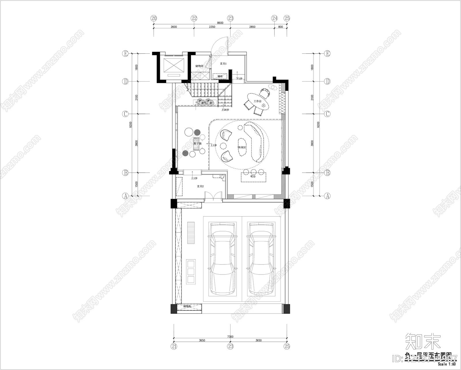 其他家装空间cad施工图下载【ID:1219715907】