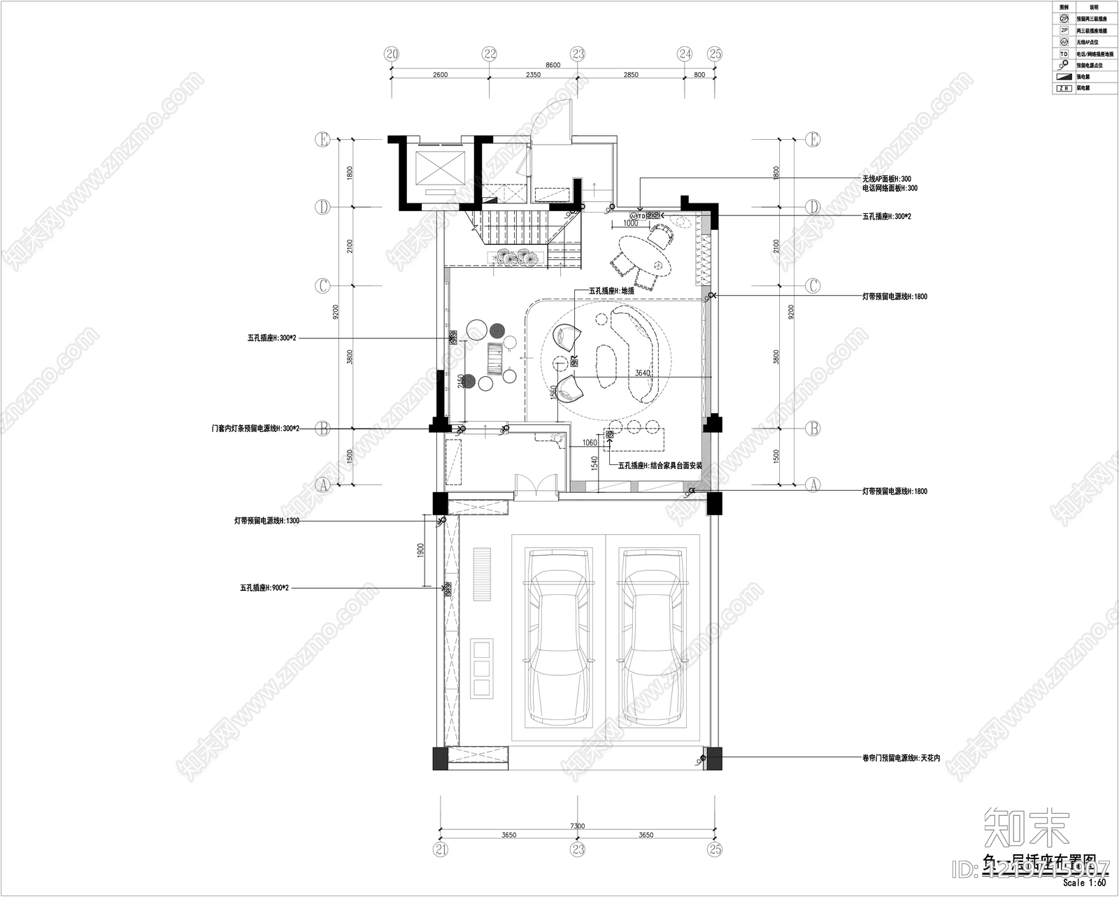 其他家装空间cad施工图下载【ID:1219715907】