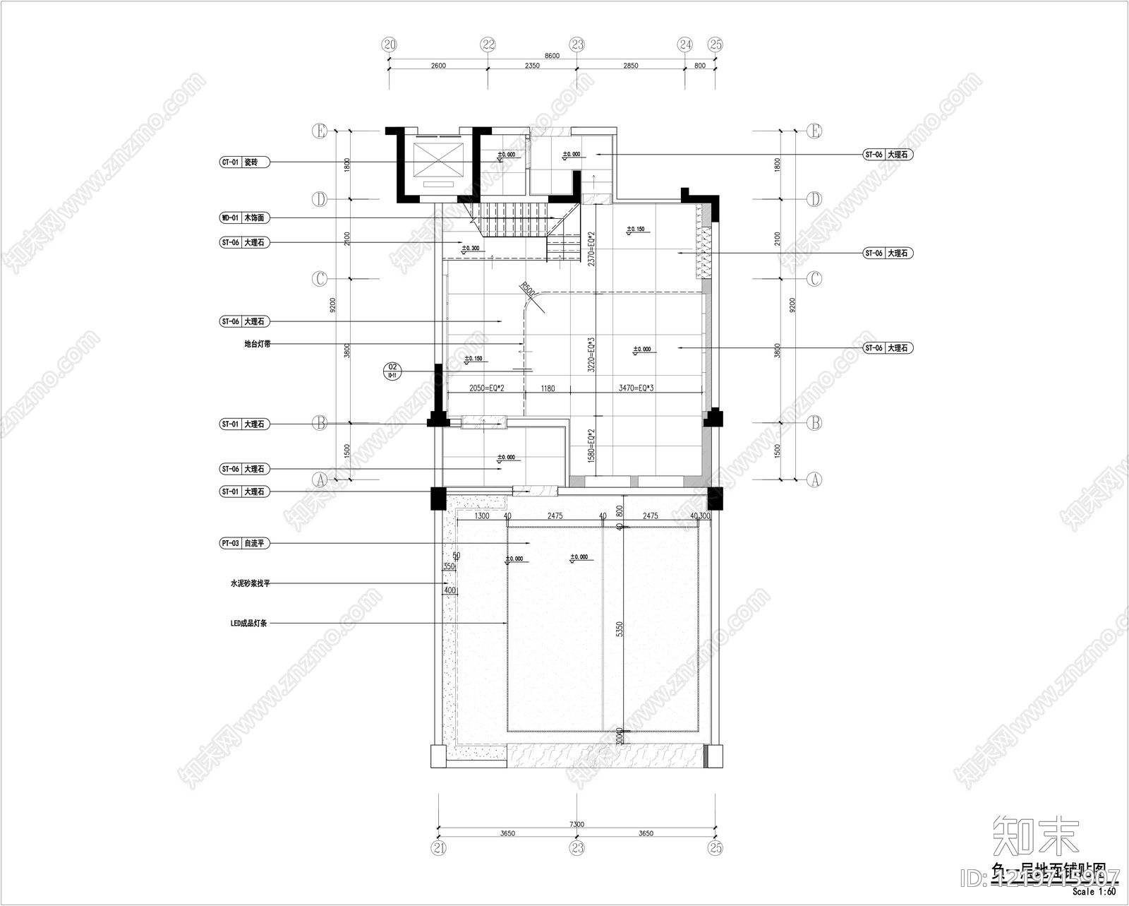 其他家装空间cad施工图下载【ID:1219715907】